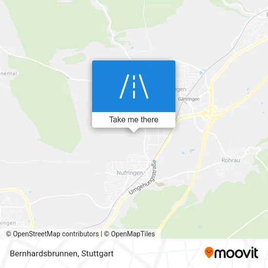 Карта Bernhardsbrunnen