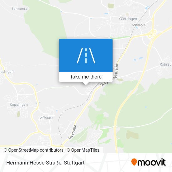 Hermann-Hesse-Straße map