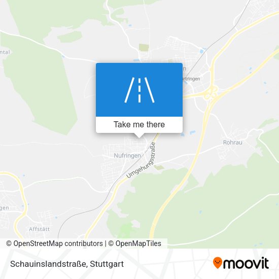 Schauinslandstraße map