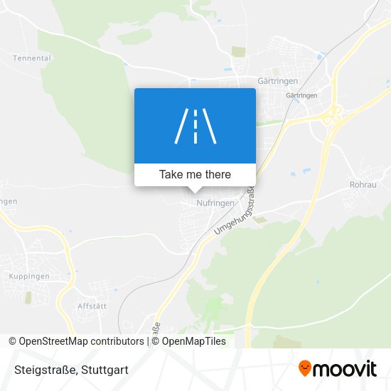 Steigstraße map