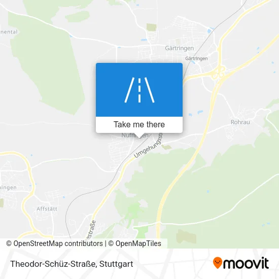 Карта Theodor-Schüz-Straße