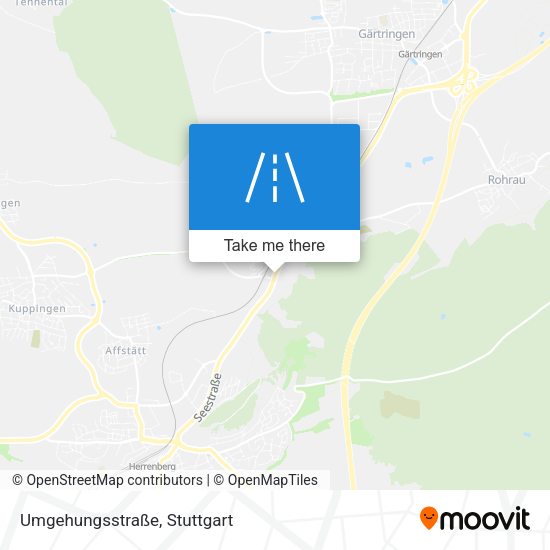 Umgehungsstraße map