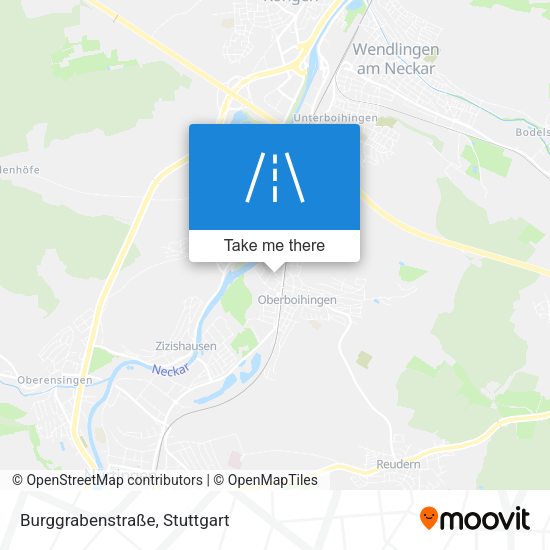 Burggrabenstraße map