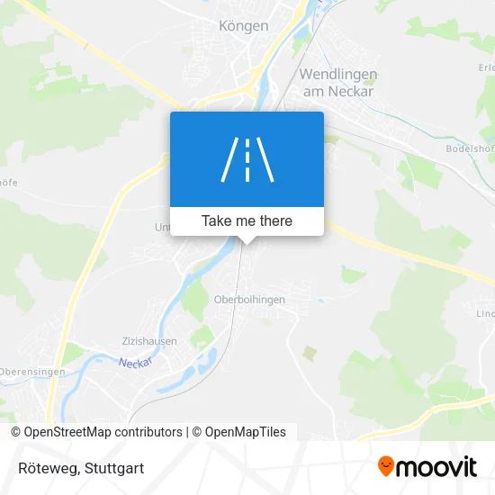 Карта Röteweg