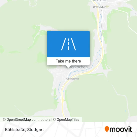 Карта Bühlstraße