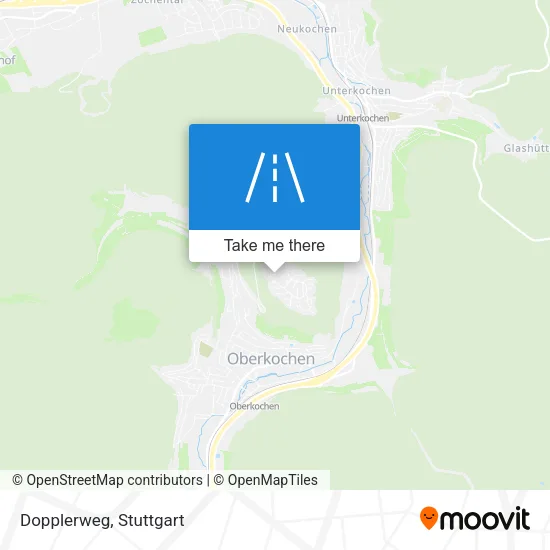 Карта Dopplerweg