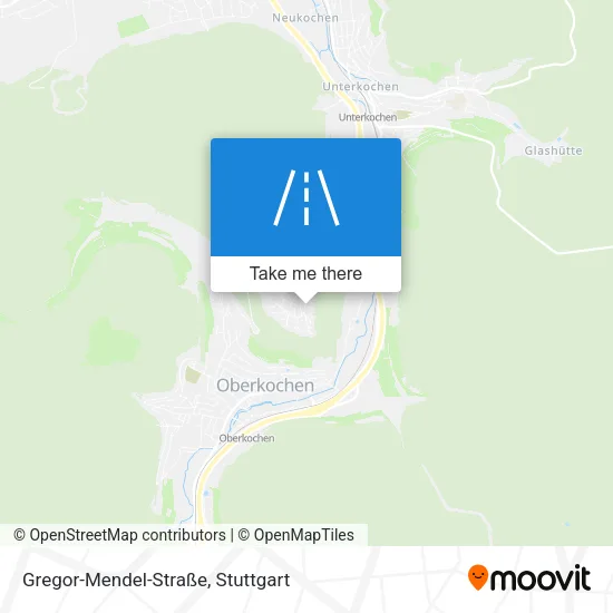 Gregor-Mendel-Straße map