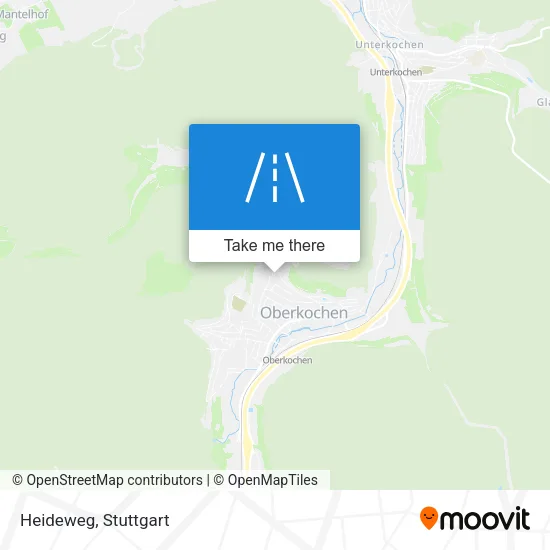 Карта Heideweg