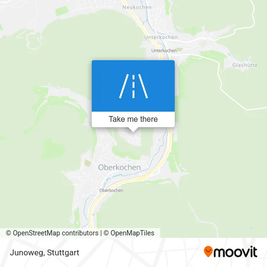 Карта Junoweg