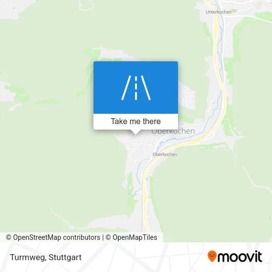Карта Turmweg