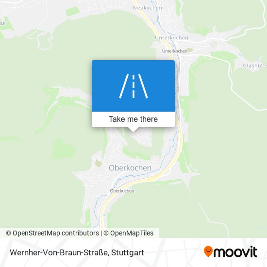 Wernher-Von-Braun-Straße map