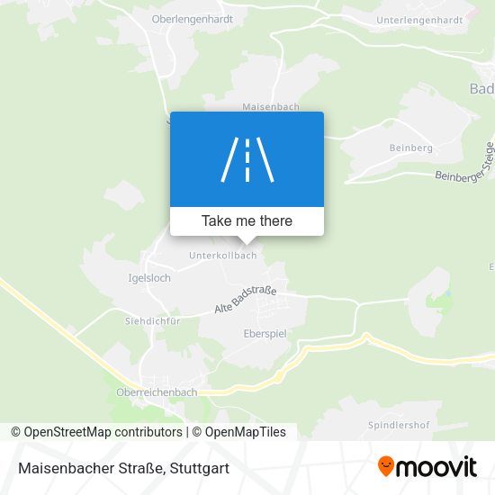 Maisenbacher Straße map