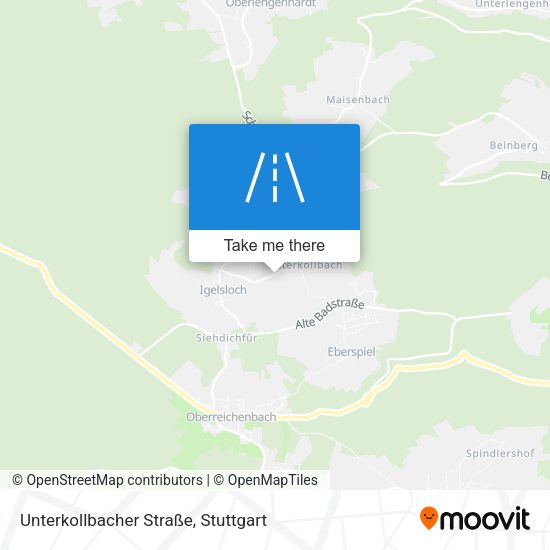 Unterkollbacher Straße map
