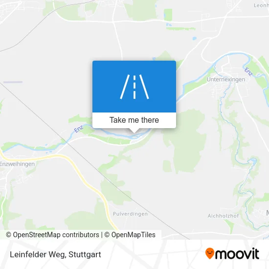 Карта Leinfelder Weg