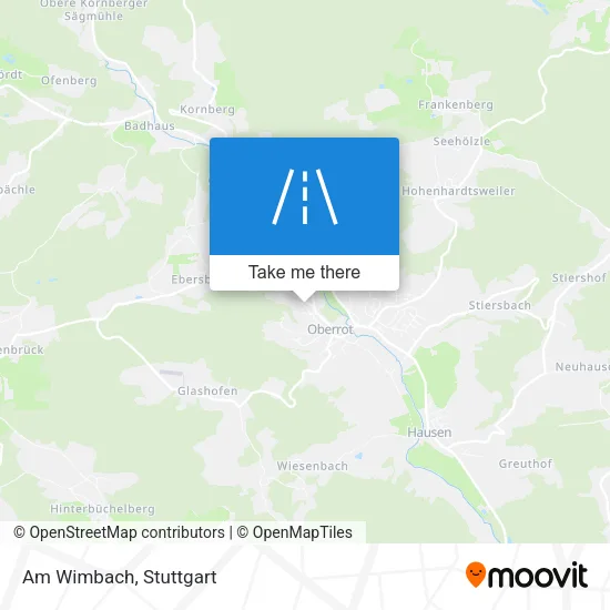 Карта Am Wimbach