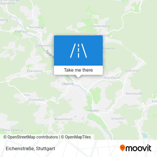 Карта Eichenstraße
