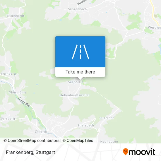 Карта Frankenberg