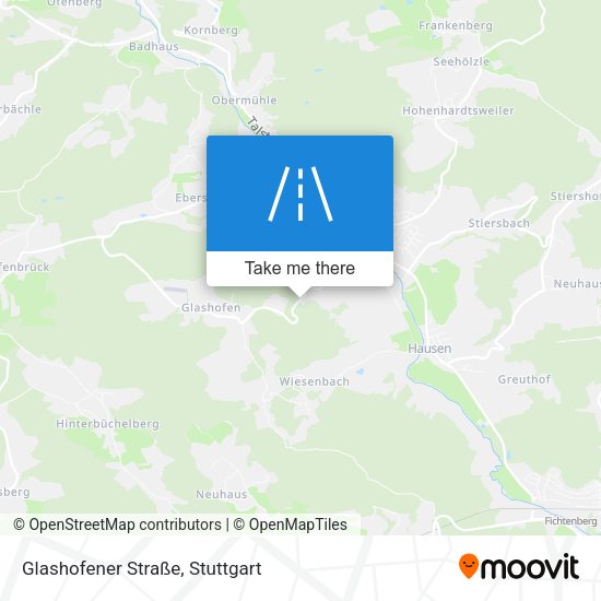Glashofener Straße map