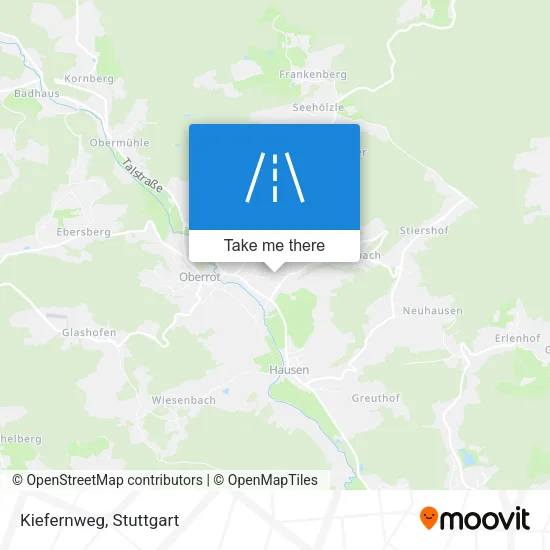 Карта Kiefernweg