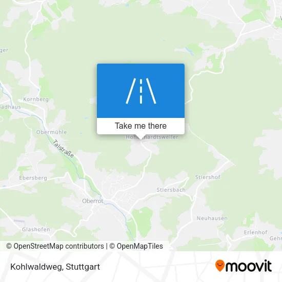 Карта Kohlwaldweg