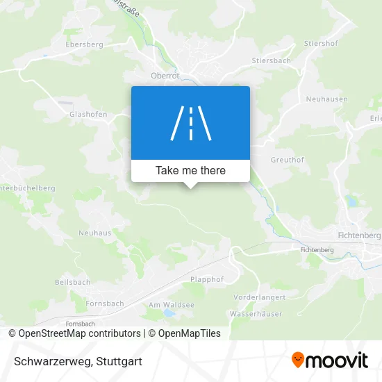 Карта Schwarzerweg
