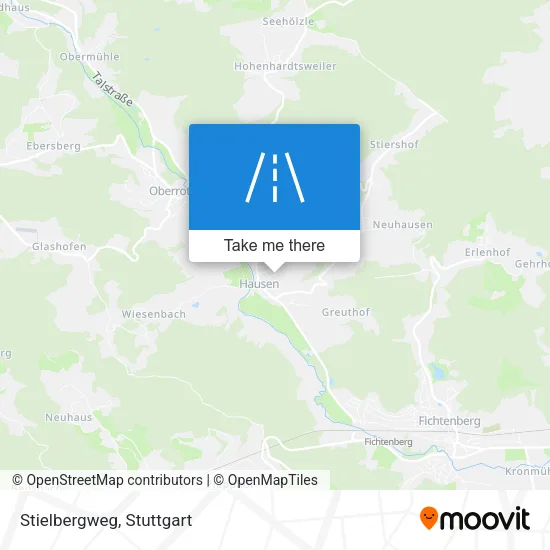Карта Stielbergweg
