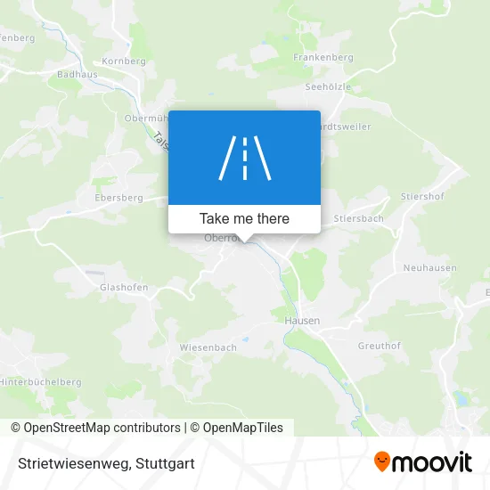 Карта Strietwiesenweg