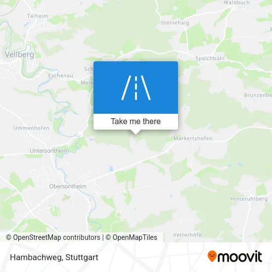 Hambachweg map