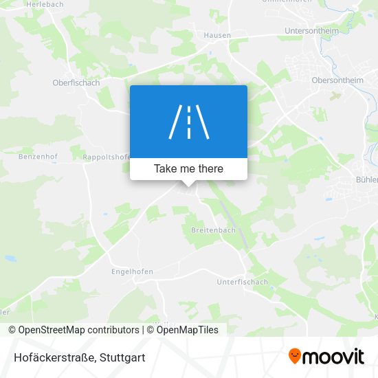 Hofäckerstraße map