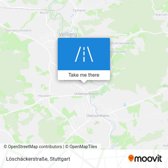 Löschäckerstraße map