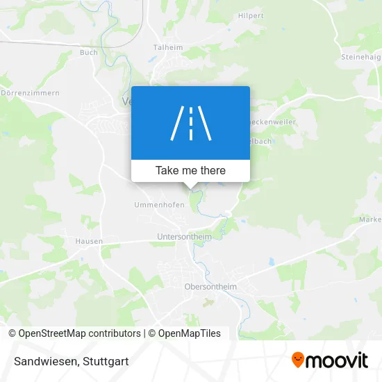 Карта Sandwiesen