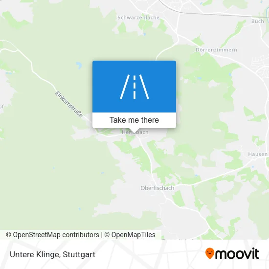 Карта Untere Klinge