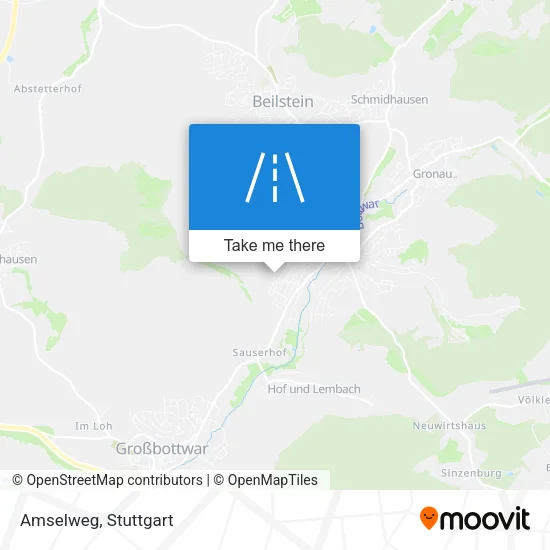 Карта Amselweg