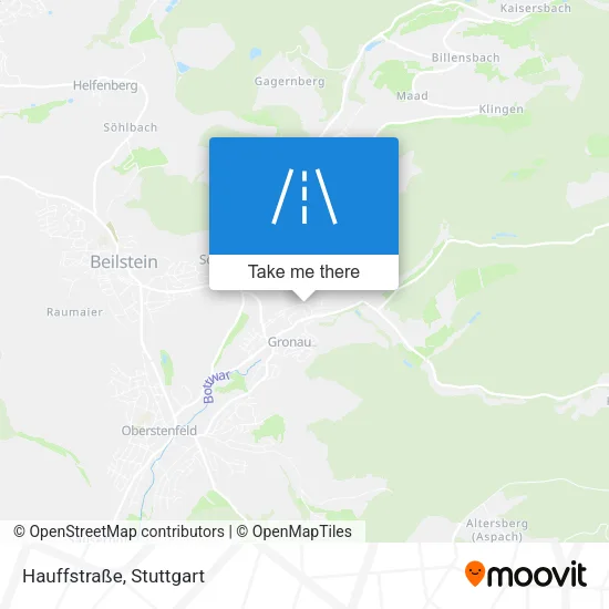 Карта Hauffstraße