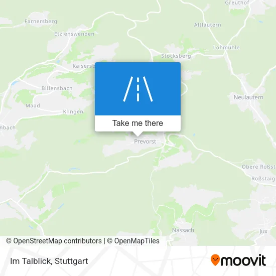 Карта Im Talblick