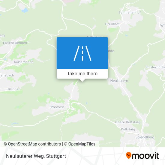 Карта Neulauterer Weg