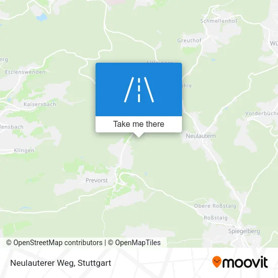 Карта Neulauterer Weg