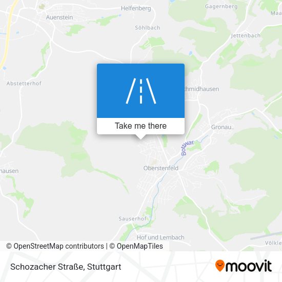Schozacher Straße map