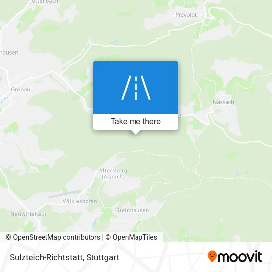 Карта Sulzteich-Richtstatt