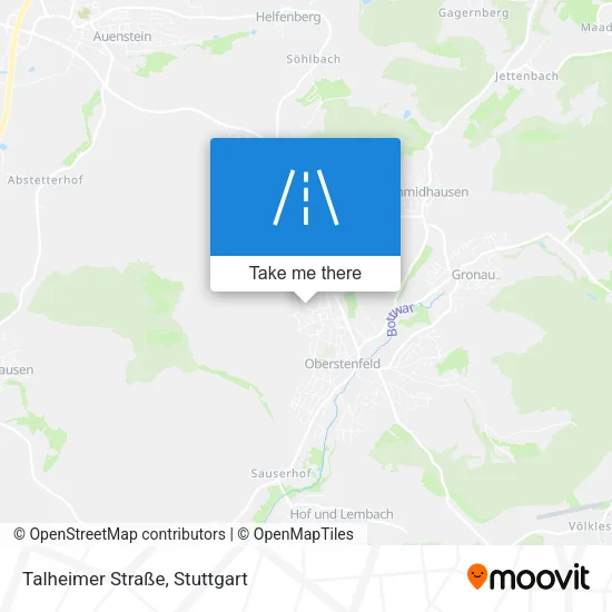 Карта Talheimer Straße