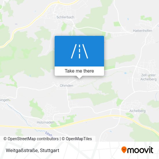 Weitgaßstraße map