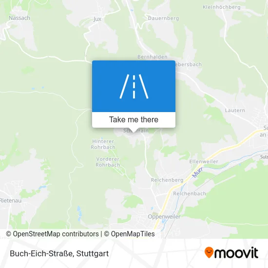 Карта Buch-Eich-Straße