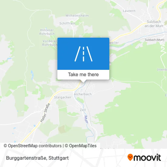 Карта Burggartenstraße