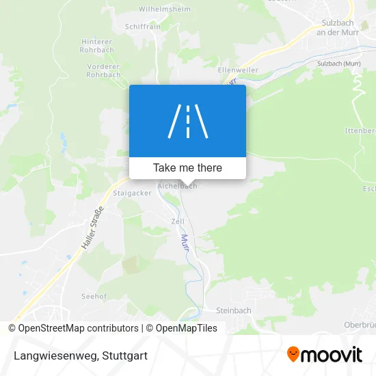 Карта Langwiesenweg