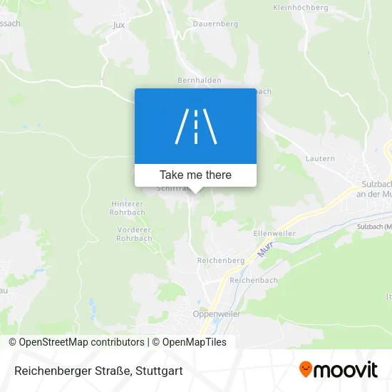 Карта Reichenberger Straße