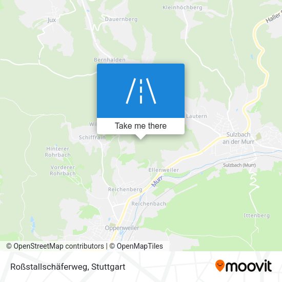 Roßstallschäferweg map