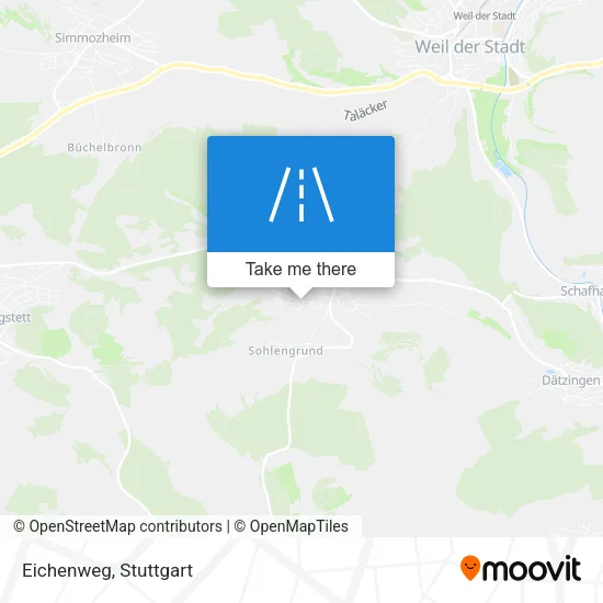 Карта Eichenweg