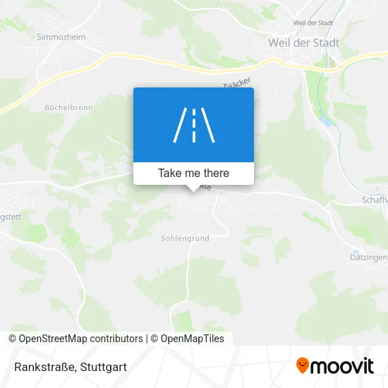 Rankstraße map