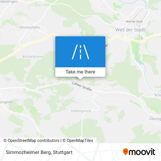 Карта Simmozheimer Berg