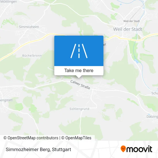 Карта Simmozheimer Berg